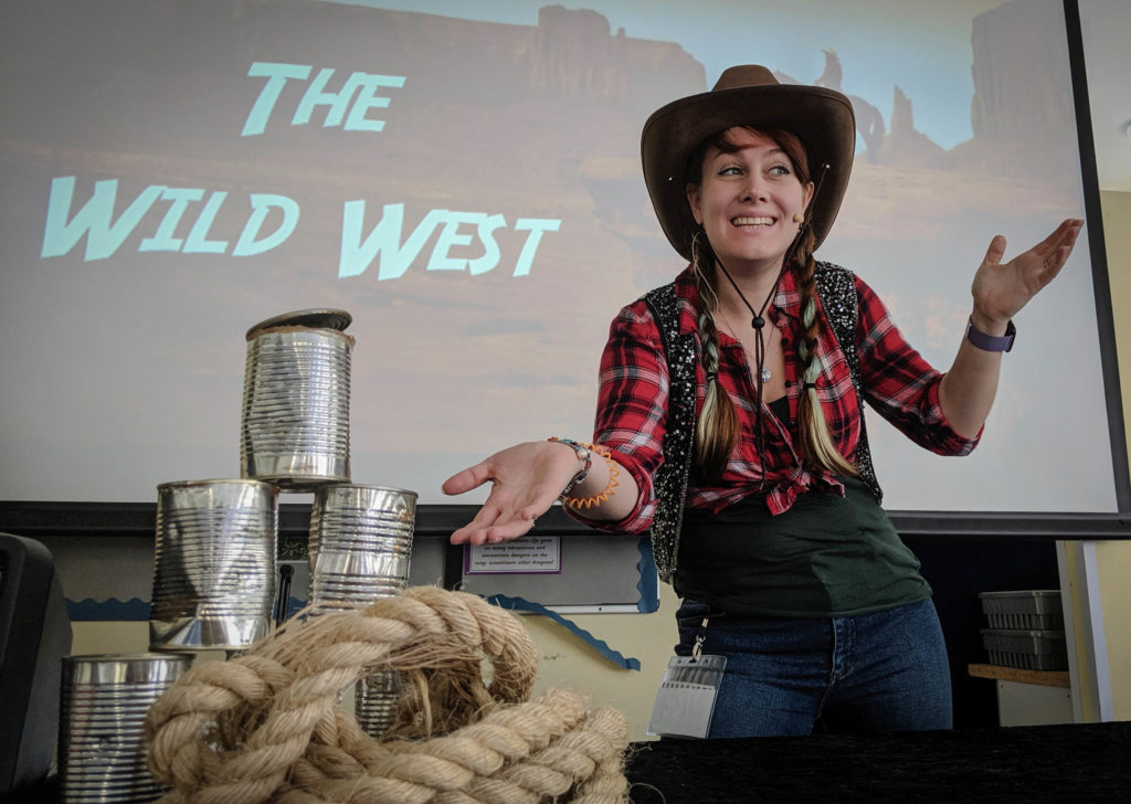 wild west school visit